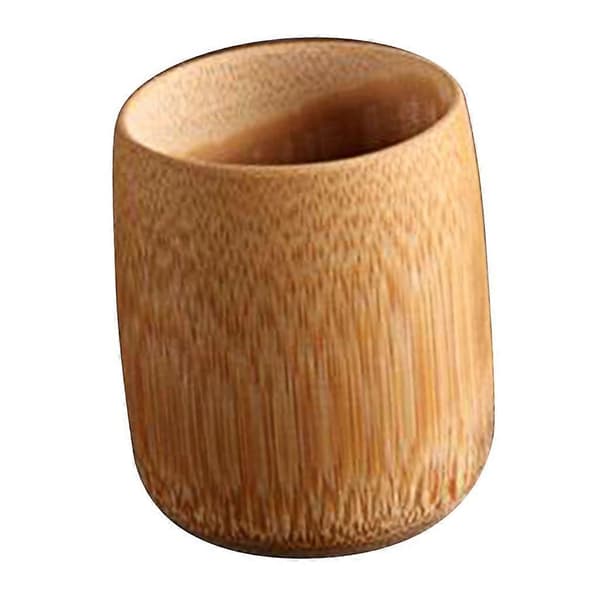 Naturlig Bambu Juice Mugg och Kopp Drickskoppar för Sake kaffe och te, 12 Designer att Välja C