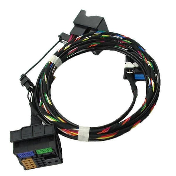 Bluetooth ledningsnett med mikrofon for Golf RCD510 9W2/9W7/9ZZ/1K bilstereoadapterkabel Svart