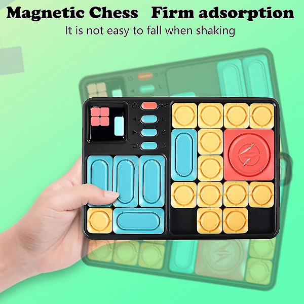 Super Slide Brain Games Brain Teaser Pusselspel Cirka 500 nivåer upp utmaningar Interactive Board Handheld Electronic Flow Slider Reseleksak