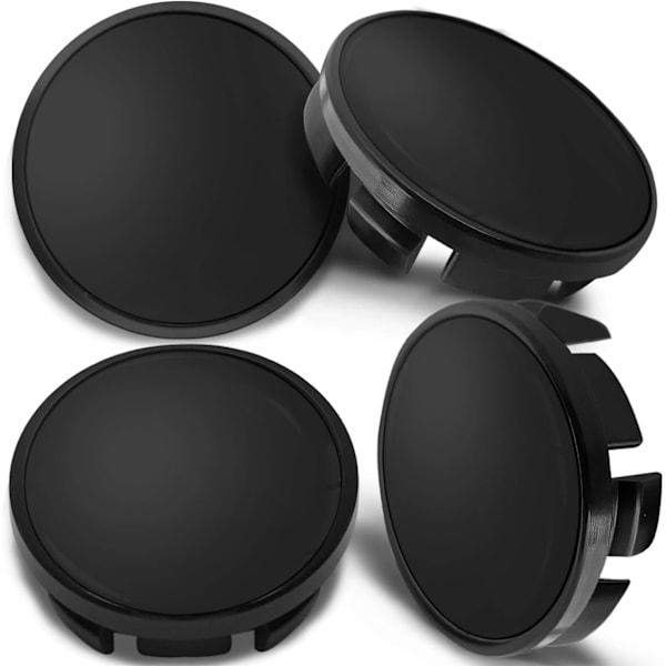 Set med 4 kompatibla hjulcenterkapslar VW 68MM Center Alloy Hub Ca