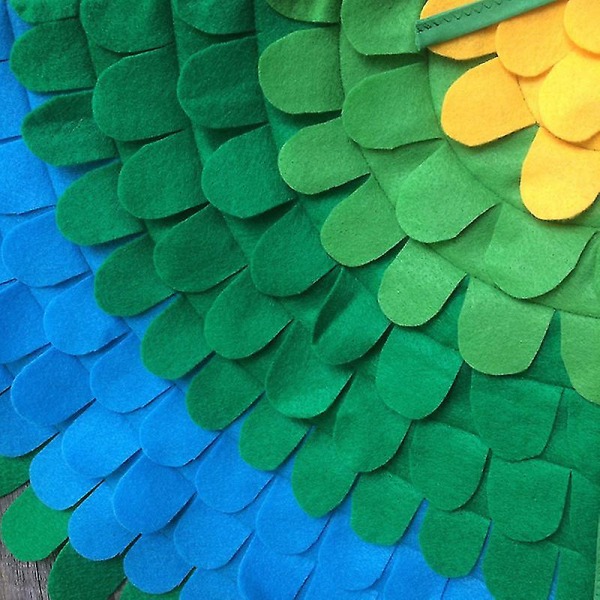 Birds Wing-kostyme Halloween Rollespill Party favoriserer Festival Shawl Rave Dress Up For Kids 39