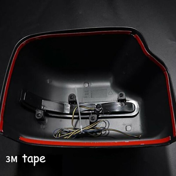 Auton takapeilin cover sivusiipipeilin cap kuori suuntavilkkuvalolla Jimnylle Jb64 Jb74 20