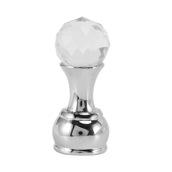 5 stk krystal dekorative væg kroge Håndklæde messing bøjler Robe Badeværelsestilbehør Chrome