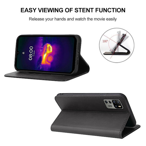 Magnetisk case för Ulefone Armor 11t 5g / 11 5g Black