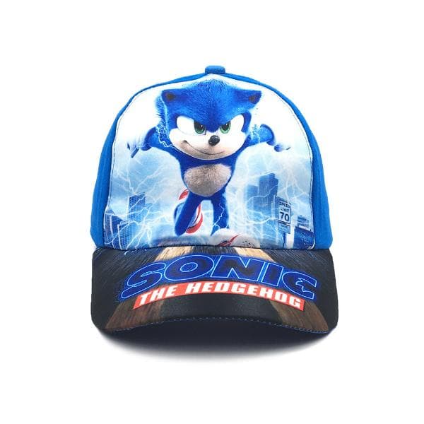 Sonic The Hedgehog Lue Caps baseballcaps for gutter, jenter - høy kvalitet E