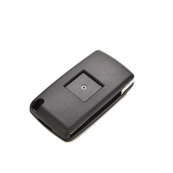 2-knappar plastfjärrkontroll Flip Key Shell Ersättning för Peugeot 207 307 308 Uncut
