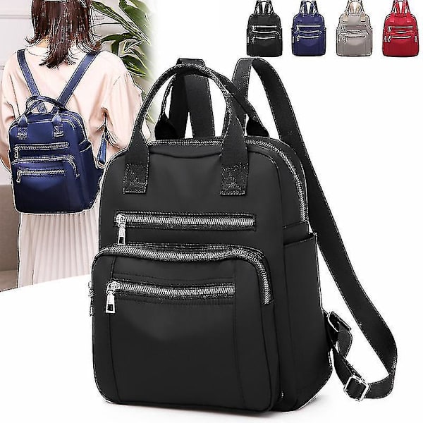 Vento Marea Naisten reppu 2020 Travel Casual Vedenpitävät Naisten Olkalaukut Naisten Suuri Tilavuus Oxford Reppu musta Kukkaro Gray backpack