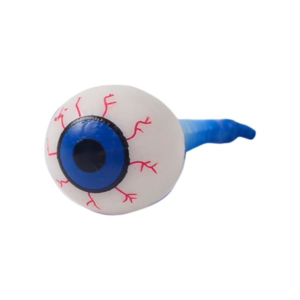 Halloween-simulaatio Ihmisen kauhu Silmämuna Dekompressio Lelu Dekompressio Jauhot Purista hitaasti palautuva Tpr Vent Ball Blue One Size