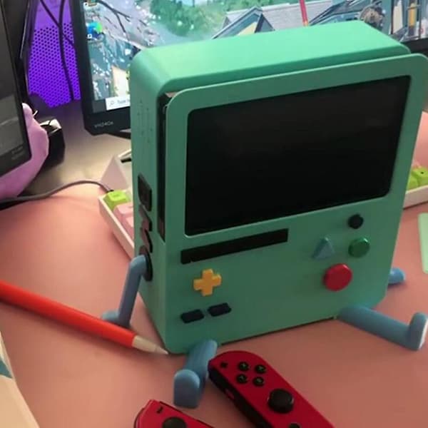 Nintendo Switch Bmo Stand Kun Til Switch Nem At Bære Og Bruge, Velegnet Til Unisex
