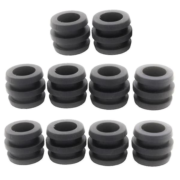 10 Stk. 16 mm Bordfodboldbord Stang Kofanger Buffer Til Bordfodbold