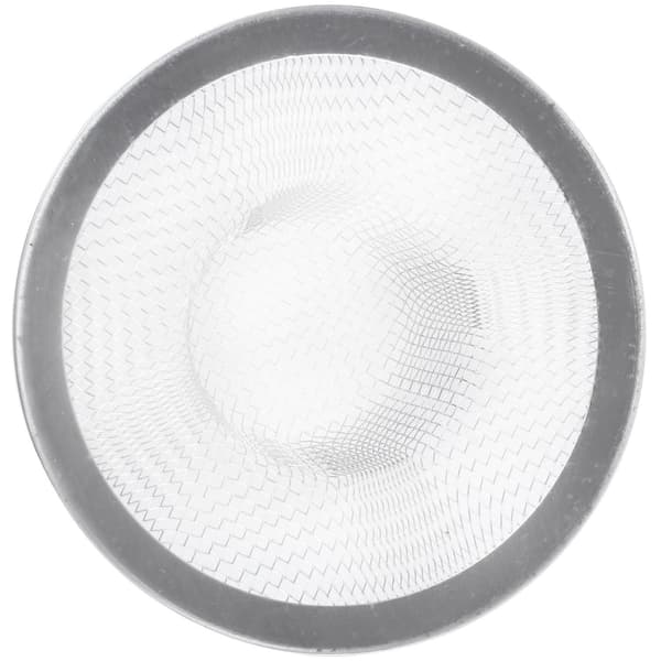 Afløbskurv i rustfrit stål, si til vask, 3,5 tommer topdiameter