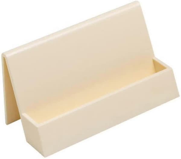 Moderne sød plastik visitkortholder skrivebordskortholder visitkort display rack organizer