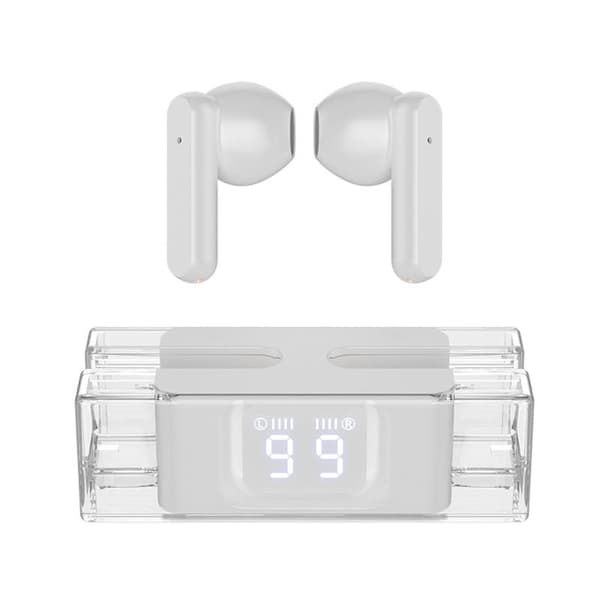 Sanne trådløse Bluetooth-ørepropper SP28, in-ear, høy kvalitet, Bluetooth 5.3, lang batteritid