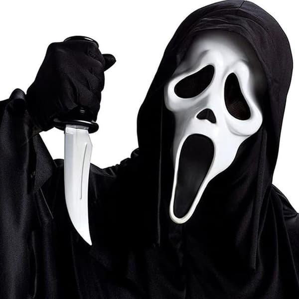 Fun World Voksen Skrig Maske