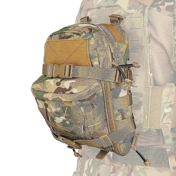 Khaki Kc Outdoor Tactical Vest Water Bag 3l Light Vest Water Bag Molle Accessory Bag Military Water Bag