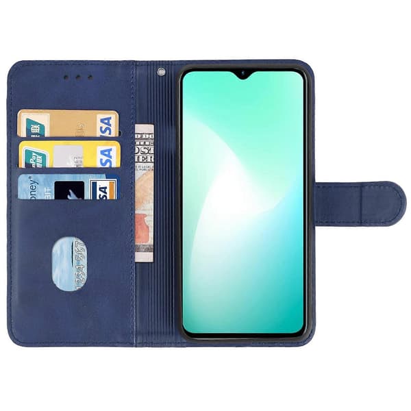 Läderfodral för Infinix Hot 11 Play Blue