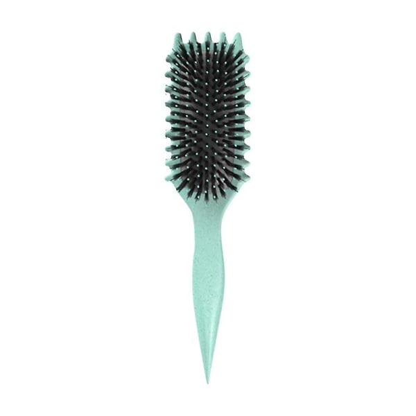 Curly Hair Brush - Bounce Curl Brush, Define Styling Brush För att reda ut, Boar Bristle Hair Brush Styling Brush Green