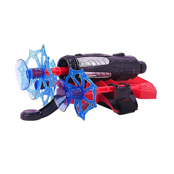 Käsineet Web Shooter Sucker Dart Launcher Lelutarvike lapsille, 1 kpl, punainen A