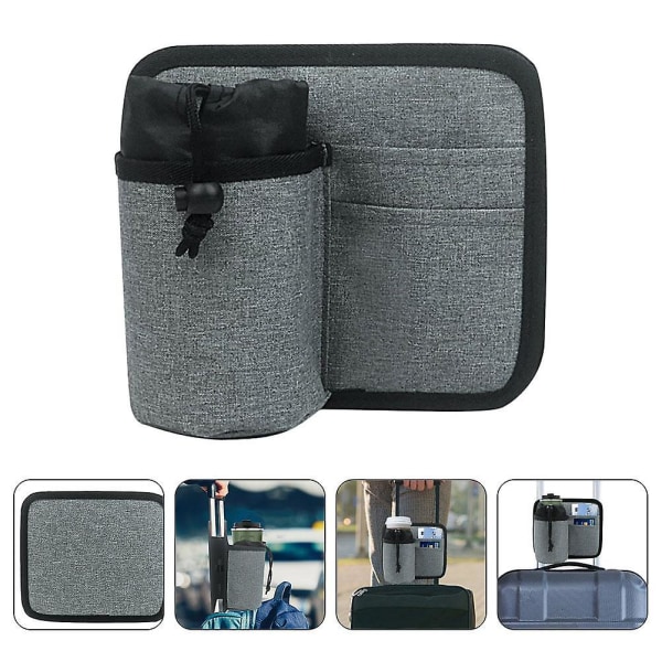 Holder Kopp Bagasje Drikke Koffert Reisepose Kaffekrus Caddy Oppbevaring Drikke Drikkebærer Billett Air Free Rolling Pouch Hands - Drikkeholdere