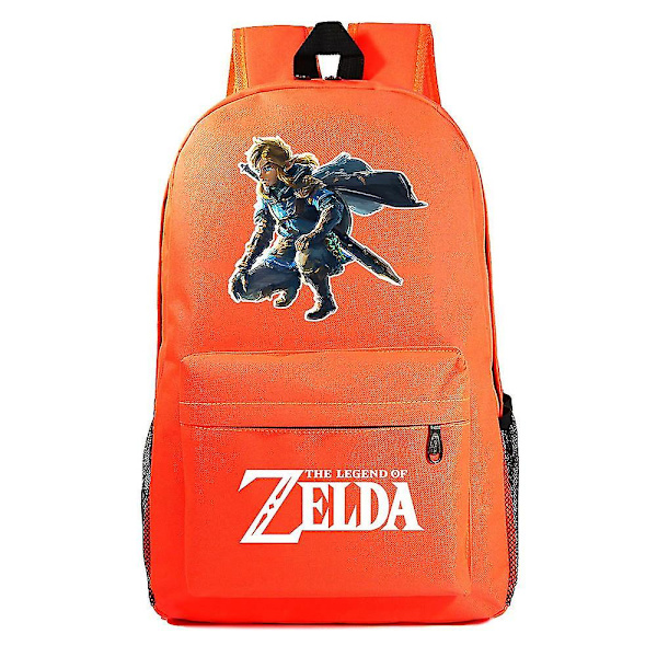 Tears Of The Game Zelda Kingdom Print Tenåring Primary and Secondary School School Bag for menn og kvinner Uformell ryggsekk 6