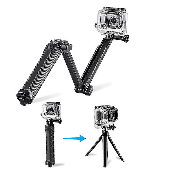 Vedenpitävä Selfie Stick -jalusta, kelluva käsikahva Monopod-tanko sankarille 10 9 8 7 6 5 Toiminta