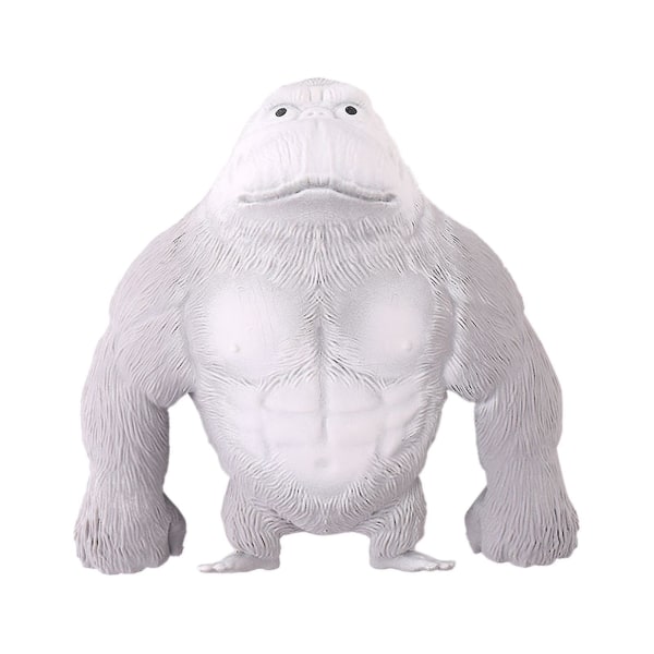 Gorillat Joustava Sienimäinen Squishy Apina Gorilla Stress relief lelu Tuuletusnukke Uusi Grey 12*12