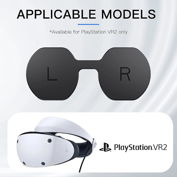 Cover för Ps Vr2-tillbehör, Playstation Vr2- cover Dammtät silikon Antiskrap