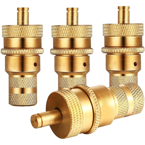 4st Offroad Mässing Däck Venting Machine S Kit Automatisk 6-30psi däck Däcktrycksavlastningsventil Def (trassling)