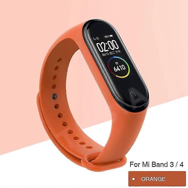 Mi Band 4 Rem Gennemsigtig Silikone Erstatningsarmbånd Håndledsrem