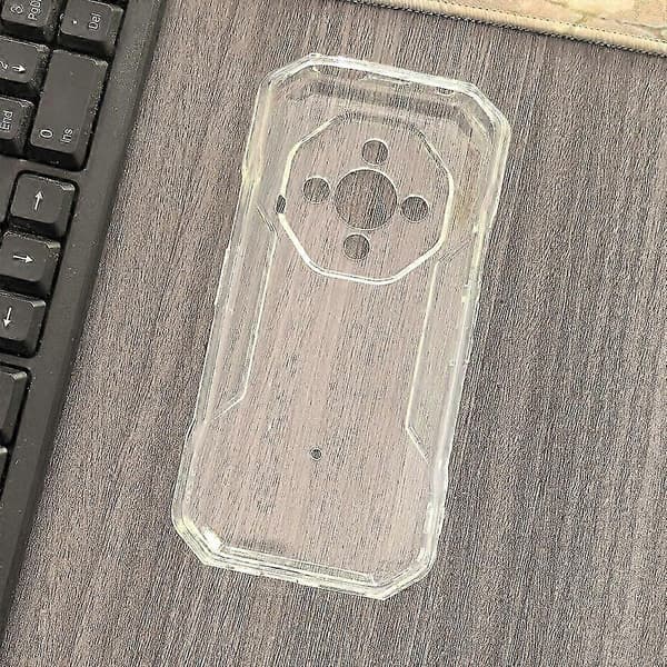 Mykt TPU-deksel for Ulefone Armor X32 Pro med fallbeskyttelse Transparent Transparent