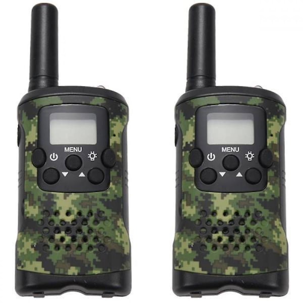Walkie talkies för barn Barnleksaker för åldrarna 3-12, långdistansradio med tvåvägsradio Talkieleksak, Födelsedagspresent Festivalpresenter för barn Flickor Pojkar, för utomstående