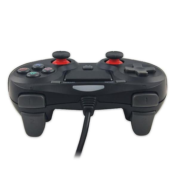 Ps4 Kablet Kontroller For Playstation 4, Dobbel Vibrasjon Usb Joystick
