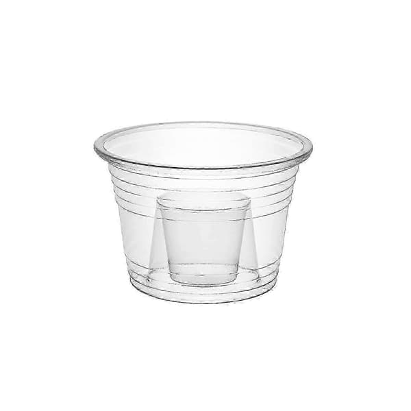 100-pakning 3oz klare bomberkopper for Jager Blaster Power Bombs