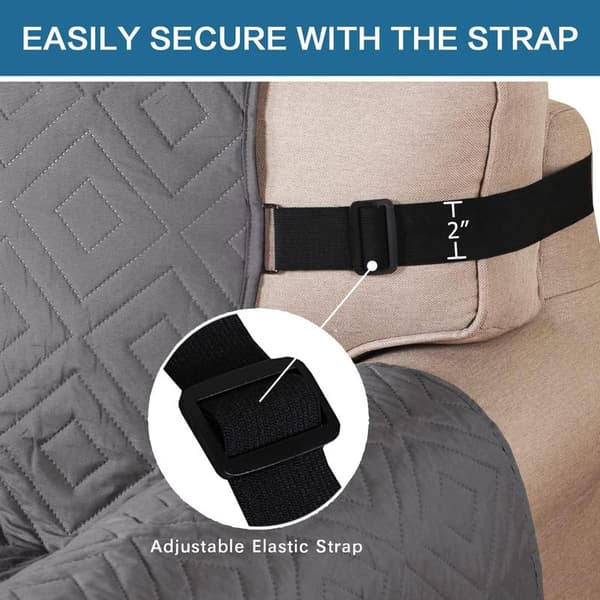 Vanntett sofatrekk for en treseters sofa, 162 cm x 56 cm