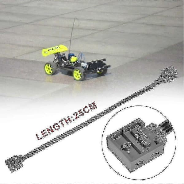 Lego Technic Power Functions Servomotor Fjernbetjening Batterikontaktboks 25cm Cable