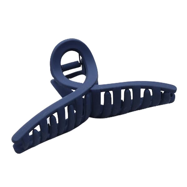 Hårklyper for kvinner, sterk stor klype Navy Blue