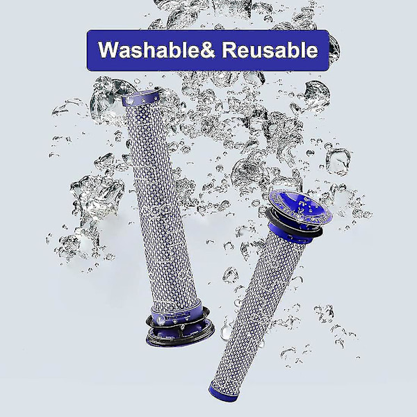 4 vaihtoesisuodatinta Dyson Dc58dc59v6v7v8 vaihtopurplelle