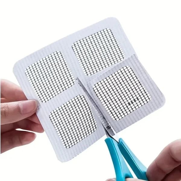 30-Pack - Self-Adhesive Drain Filter - Hair Trap 46