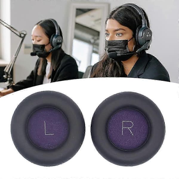 1 sett øreputer i minneskum, erstatningspute for Plantronics BackBeat Pro