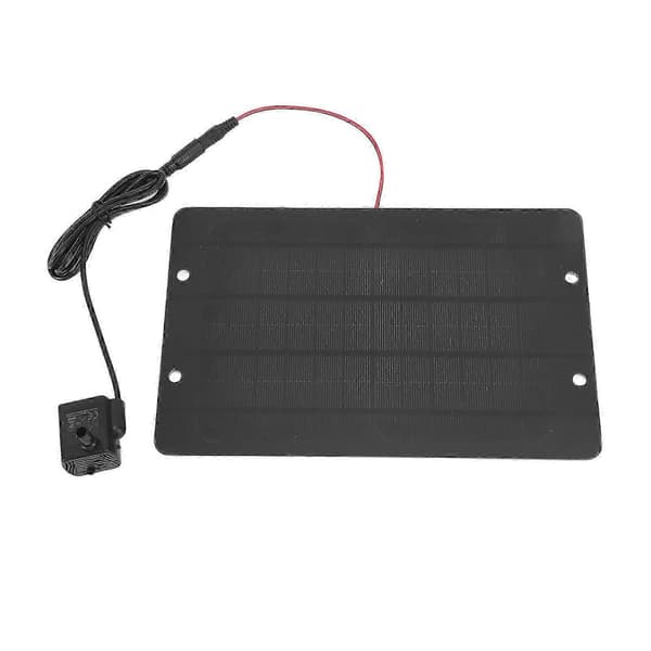 Solarfontänkit 6V 10W Monokristallin Kisel Solpanel Vattenpump Fågel