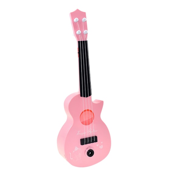 Barn Ukulele Nybörjargitarr Toy Can Play Net Red Bubble Machine 100ML Pink One Size