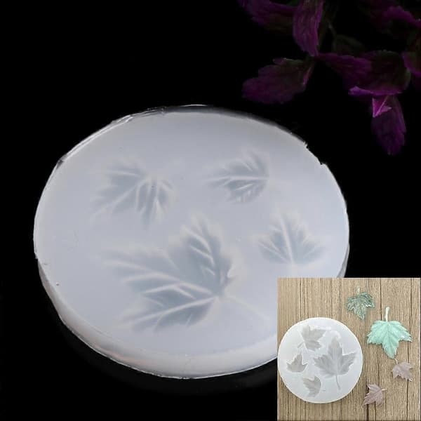 CR Store Lønneblad Halskjede Anheng Smykker Blad Silikonform DIY Epoxy