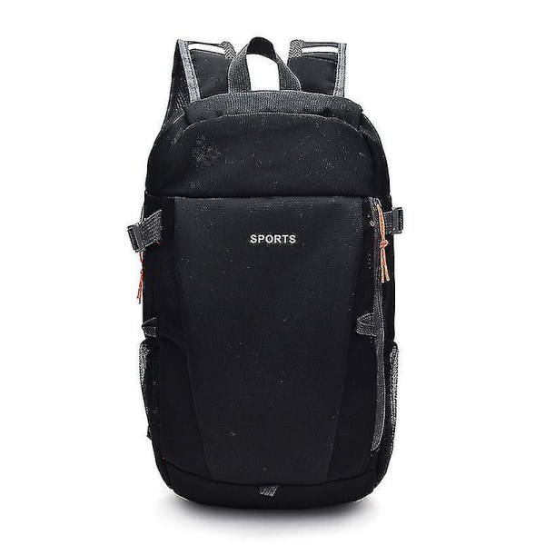 Vanntett Stor kapasitet Uformell ryggsekk Mote Kvinner Menn Reise Laptop Bag Sport Camping Ryggsekker Flerfarget ryggsekk Black