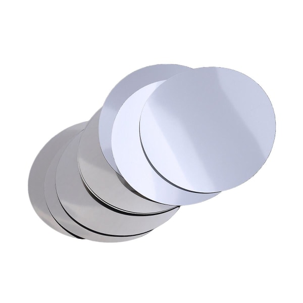 25 stk Genanvendelige vinskænkeskiver Vinskænker skivestang Aluminiumsfolie Vinskænker Drop Stopning Hældetud Drypstop Hældetude Silver 7.5X7.5X0.01cm