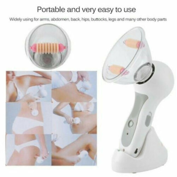 Anti-celluliter Vacuum Roller Fat Sucker Helkroppsmassager Kroppsuppstramande bantning