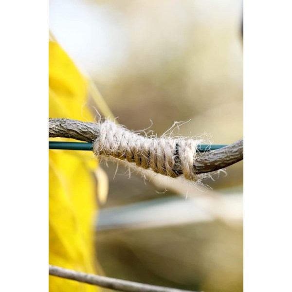 Natural Jute Twine 1.5 mm ± 100 m, Used for Gardening, DIY and Manual Activities BJN100