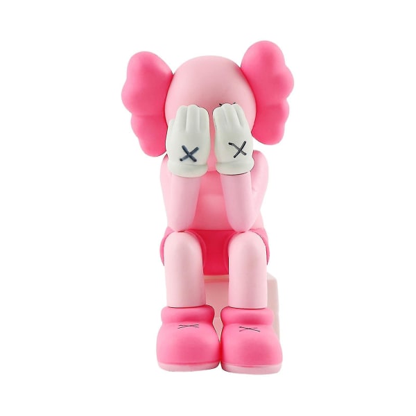 Kaws Figuuri - Model Art Toys Toimintafiguuri Lelu Pääsiäinen/joulu/syntymäpäivä Juhliin, lahja kodin koristelu Pink