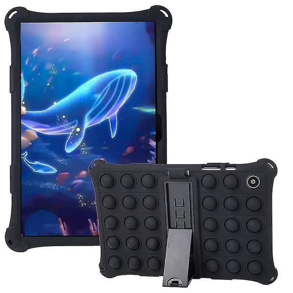 Til Samsung Galaxy Tab A8 10.5 (2021) / (2022) Fidget Pop Legetøj Push It Bubble Blød Silikone Beskyttelse