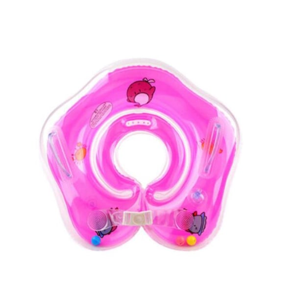 Svømming Baby Tilbehør Hals Ring Tube Safety Infant Float Circle Pink