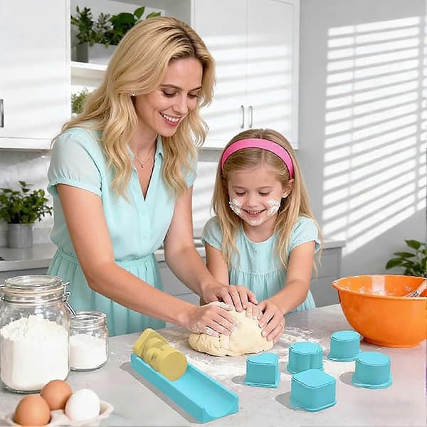 Kage Pop Form Sæt – 5 Stk Hjerte Firkant Sky – til Fødselsdagsfester & Bageværktøj Sets